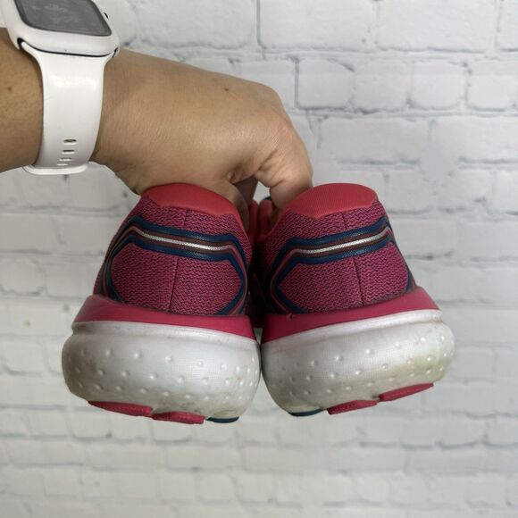 Brooks Glycerin 21 Sneakers Women Size 9.5 Pink Raspberry Estate Blue Run Shoes - Picture 10 of 11